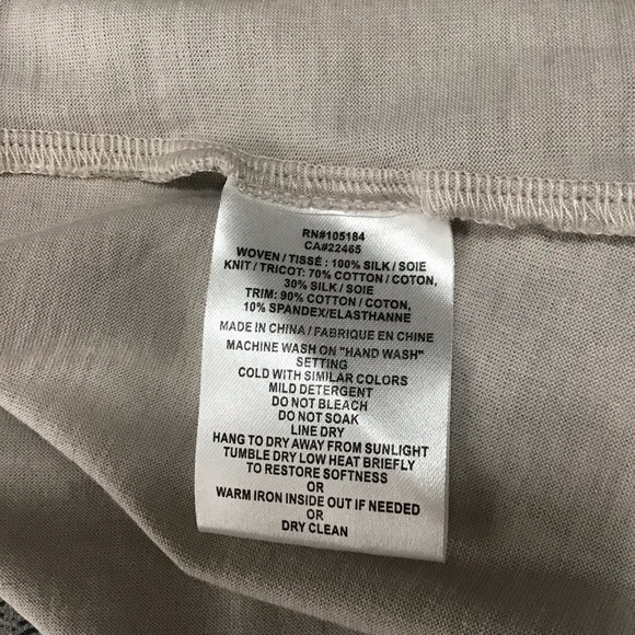 Go by GOSILK 100% Silk Blouse. - Picture 11 of 12